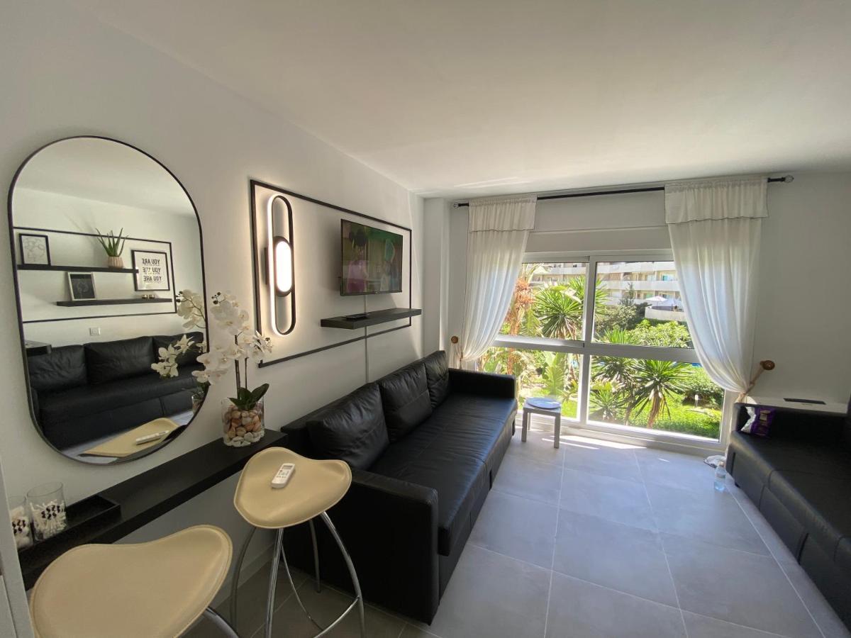 Modern Sea View Studio In Benal Beach Benalmádena Exterior foto